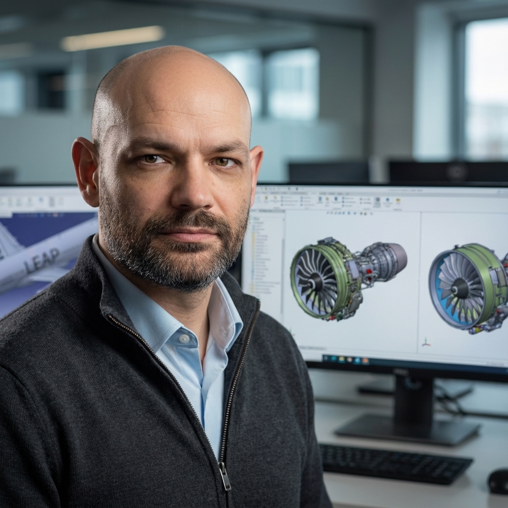 Paweł Rzepecki, technical leadership coach with 15+ years aerospace and defense engineering background, during strategic session